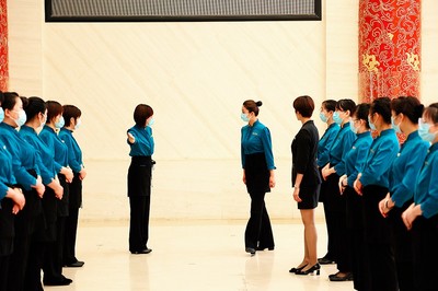 從心出發(fā)服務(wù)禮儀培訓(xùn) 南郊賓館全面提升服務(wù)品質(zhì)喜迎盛會(huì)